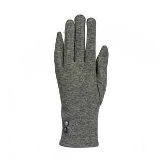 Дамски ръкавици, Дамски ръкавици Hisia сив цвят - Kalapod.bg